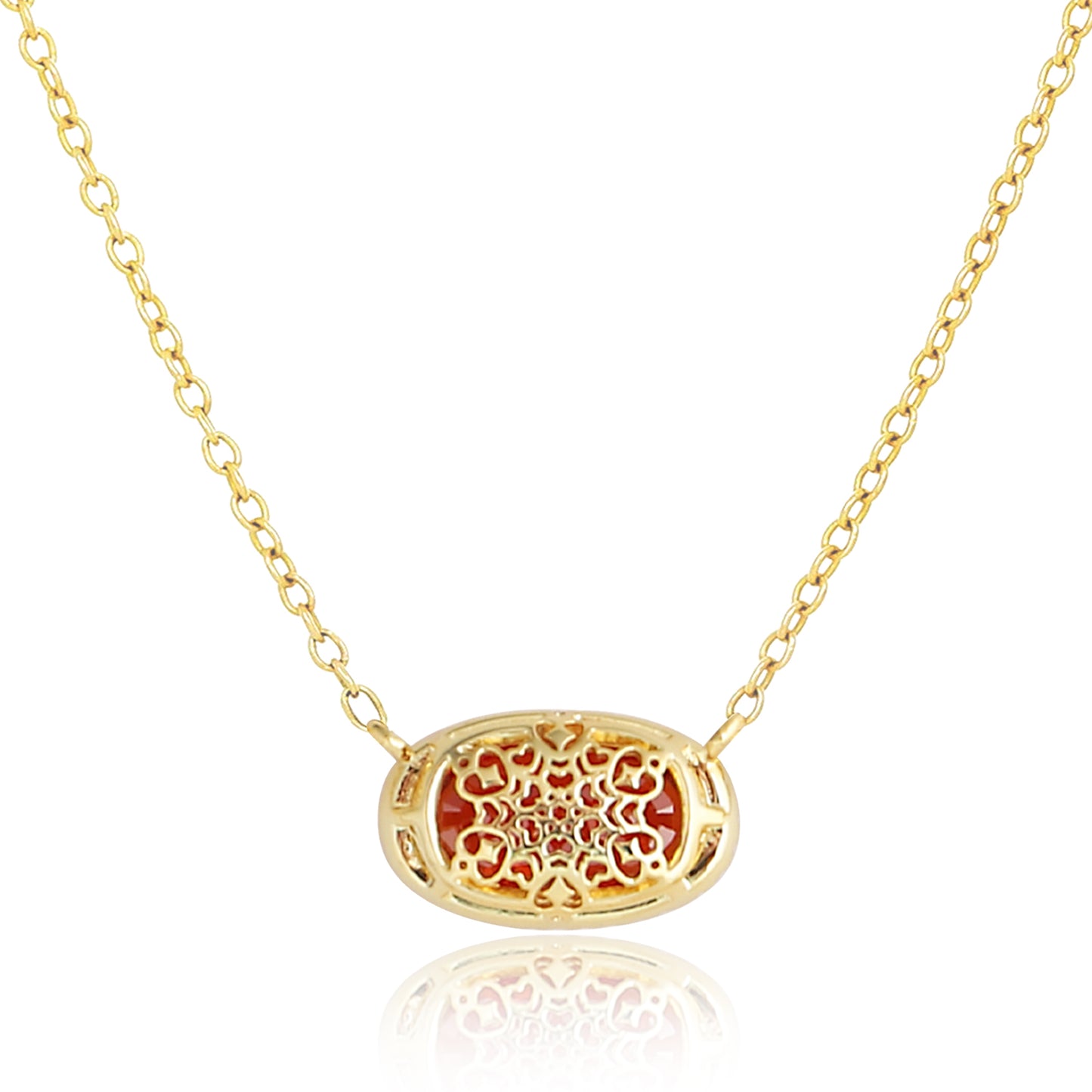 Valentine's Day Gift Necklace - 18-Inch Silver/Gold Plated Chain with Infinity Pendant & Birthstone Crystals, Adjustable Chain Length 16.9+1.9 inches