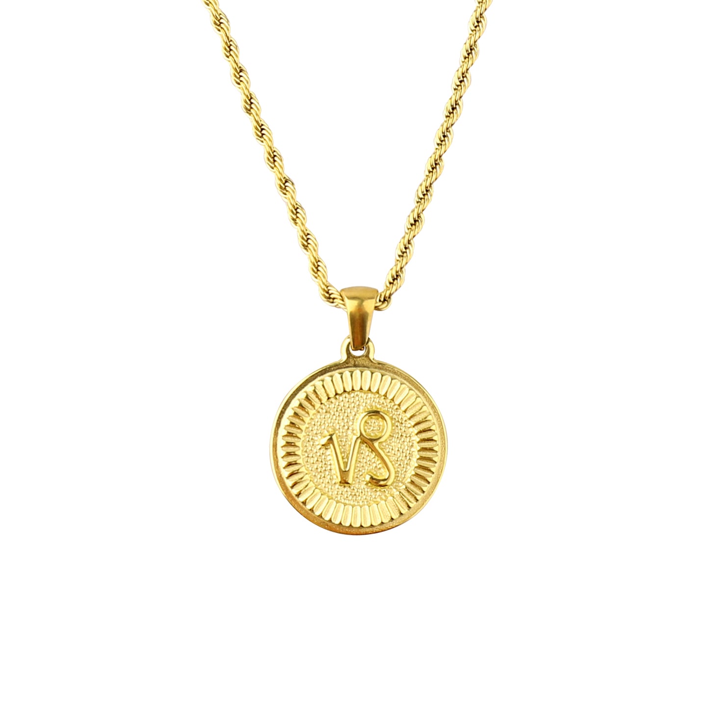 Constellation Pendant Fashion Necklace Gold Zodiac Necklace (Unisex) Jewellery gold pendant necklaces