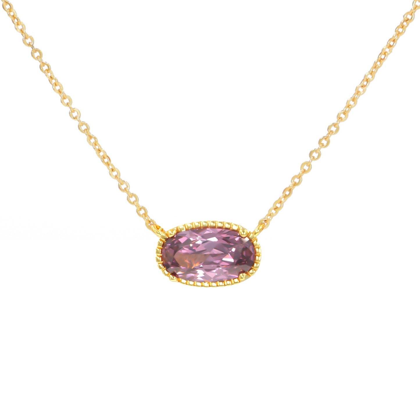 BlissBling Personalized Birthstone Design Women Pendant Jewelry with Collar, Artificial Gemstone Decor, Elegant Charm for Daily Clothing Decor, Gift birthstones