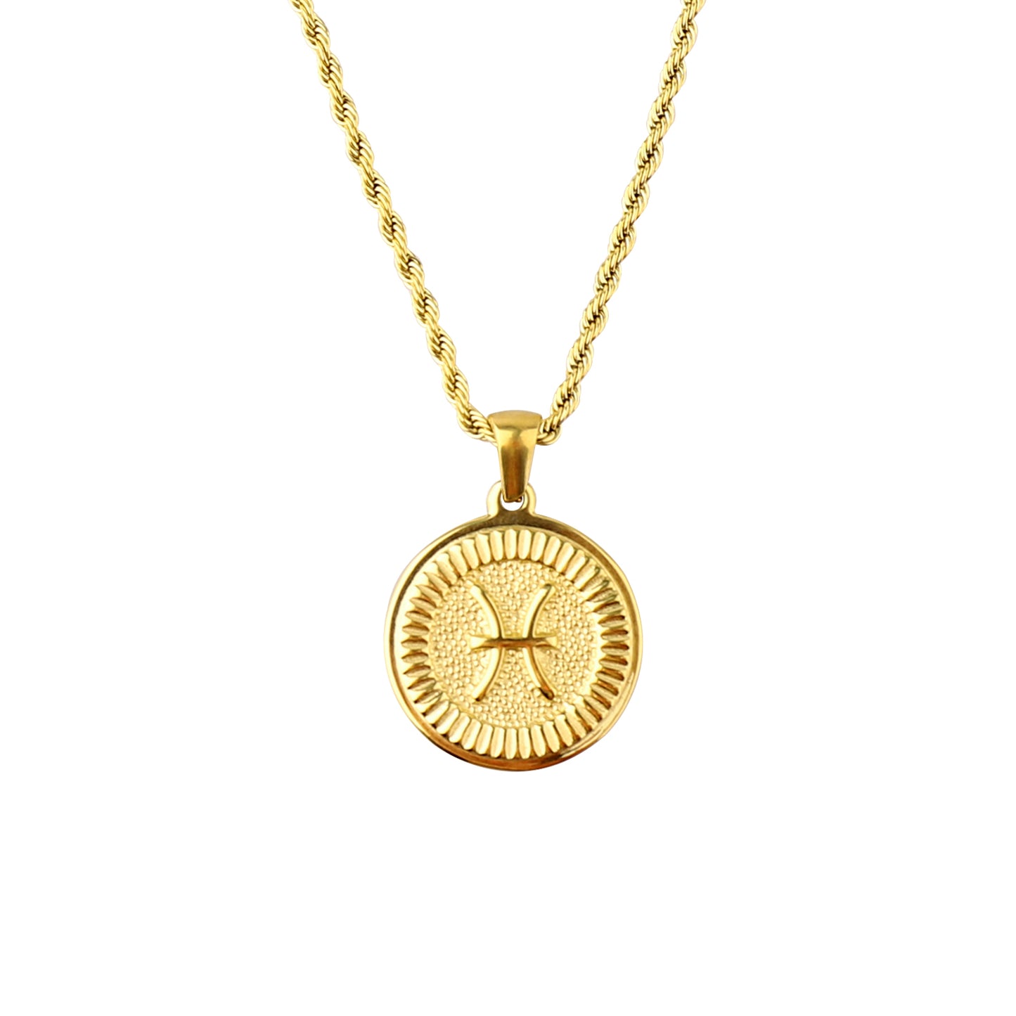 Constellation Pendant Fashion Necklace Gold Zodiac Necklace (Unisex) Jewellery gold pendant necklaces
