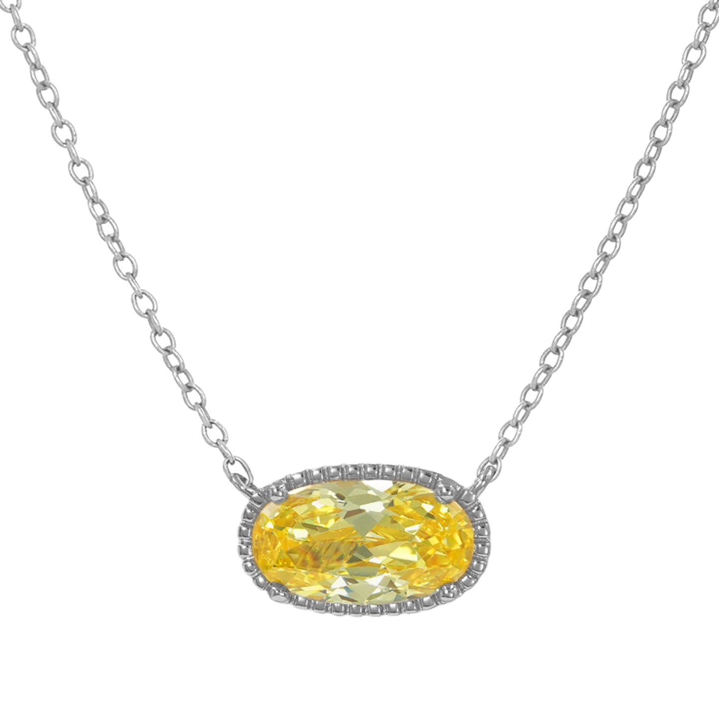 BlissBling Personalized Birthstone Design Women Pendant Jewelry with Collar, Artificial Gemstone Decor, Elegant Charm for Daily Clothing Decor, Gift birthstones