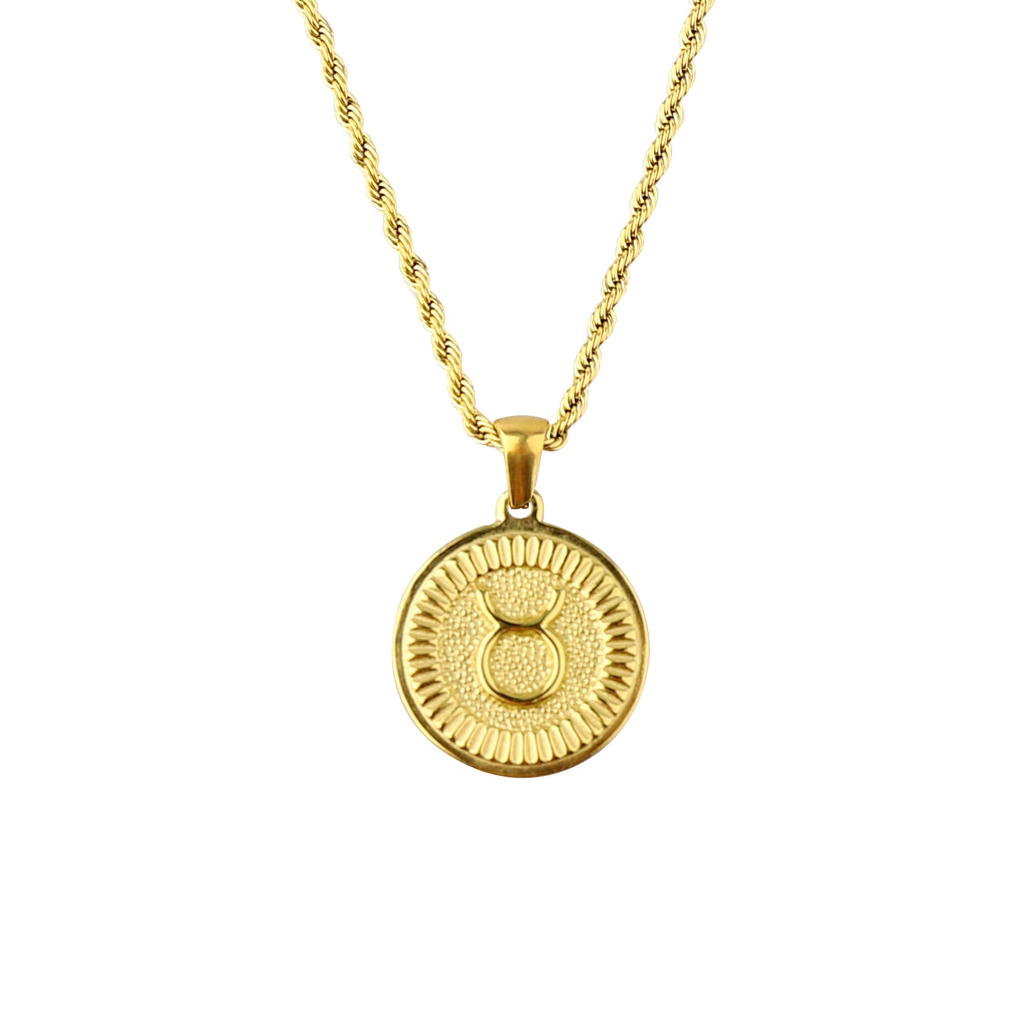 Constellation Pendant Fashion Necklace Gold Zodiac Necklace (Unisex) Jewellery gold pendant necklaces