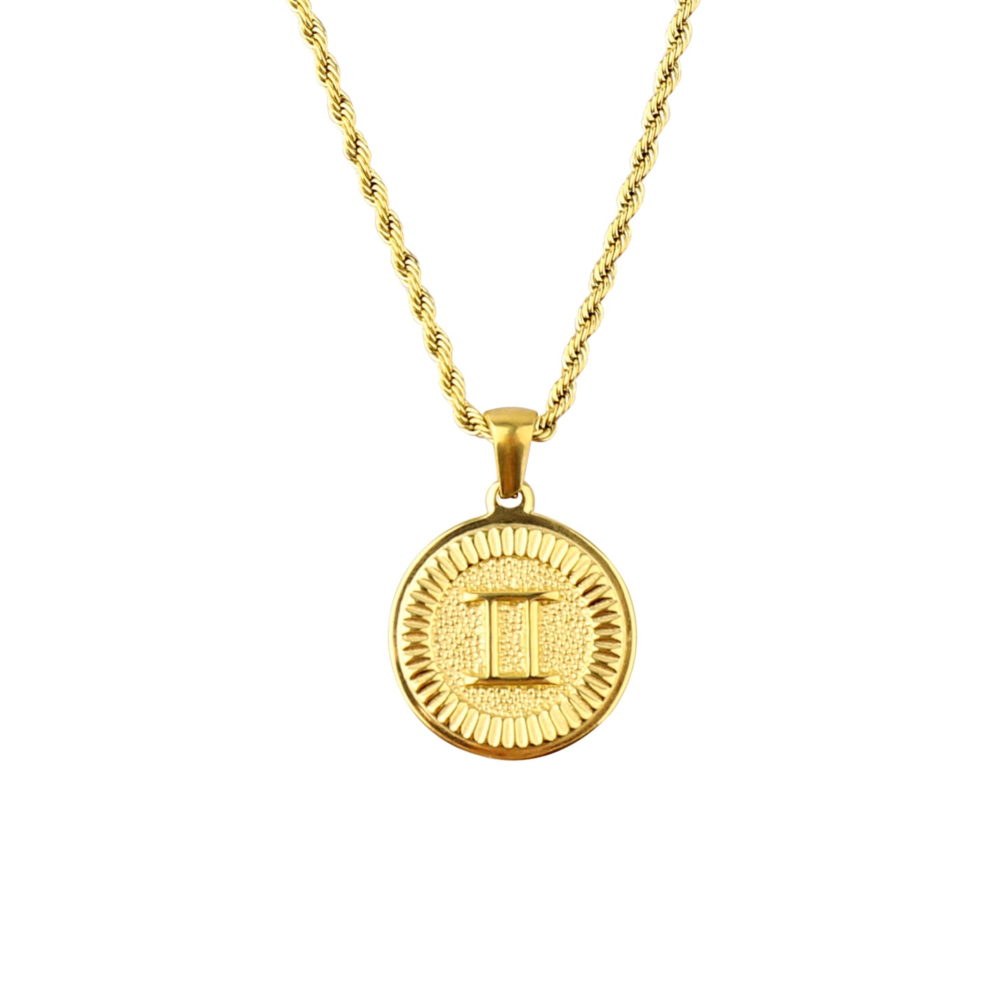Constellation Pendant Fashion Necklace Gold Zodiac Necklace (Unisex) Jewellery gold pendant necklaces