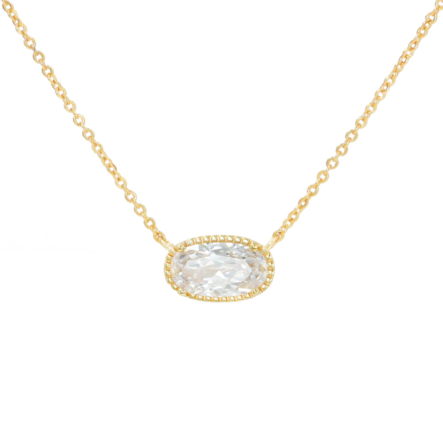 Valentine's Day Gift Necklace - 18-Inch Silver/Gold Plated Chain with Infinity Pendant & Birthstone Crystals, Adjustable Chain Length 16.9+1.9 inches