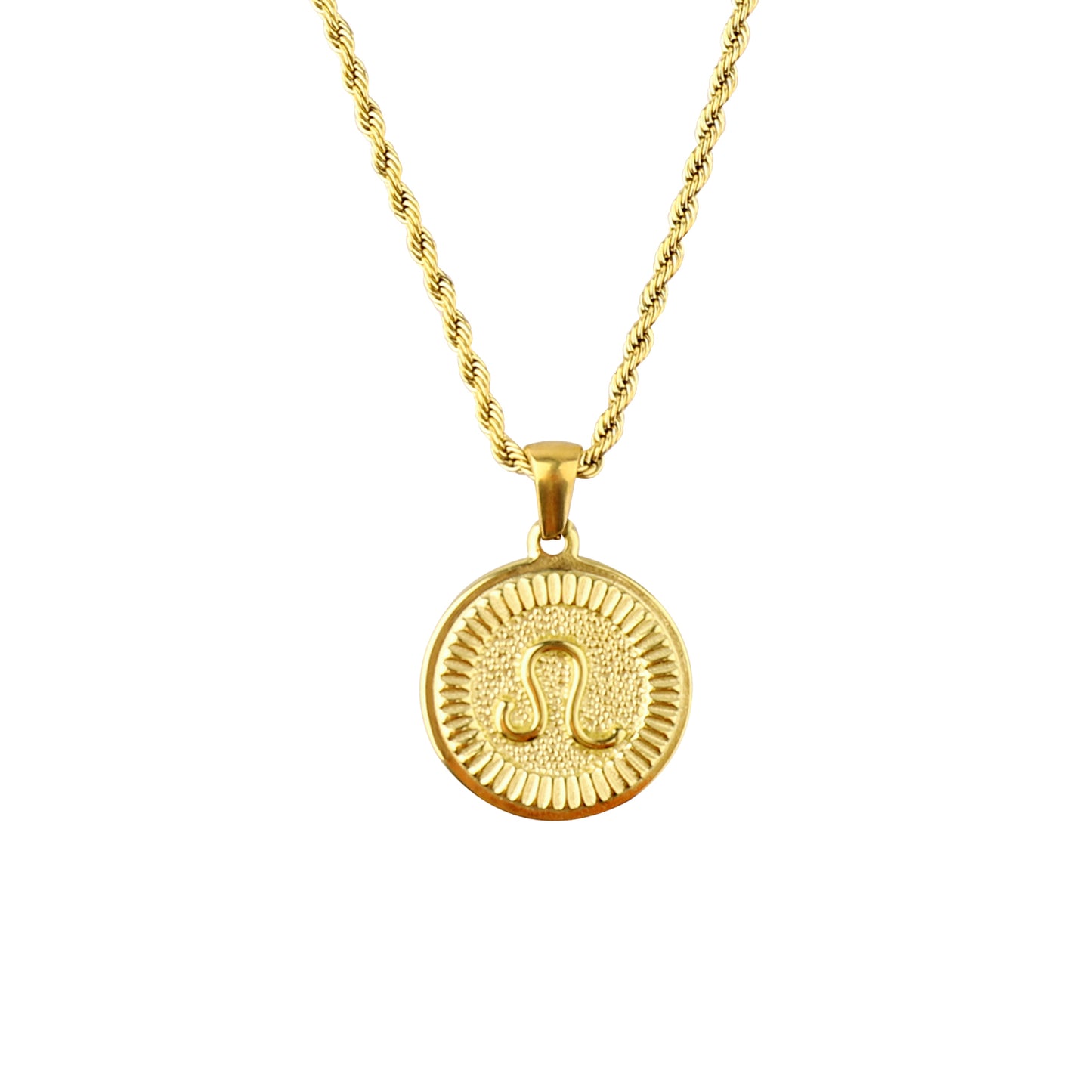 Constellation Pendant Fashion Necklace Gold Zodiac Necklace (Unisex) Jewellery gold pendant necklaces