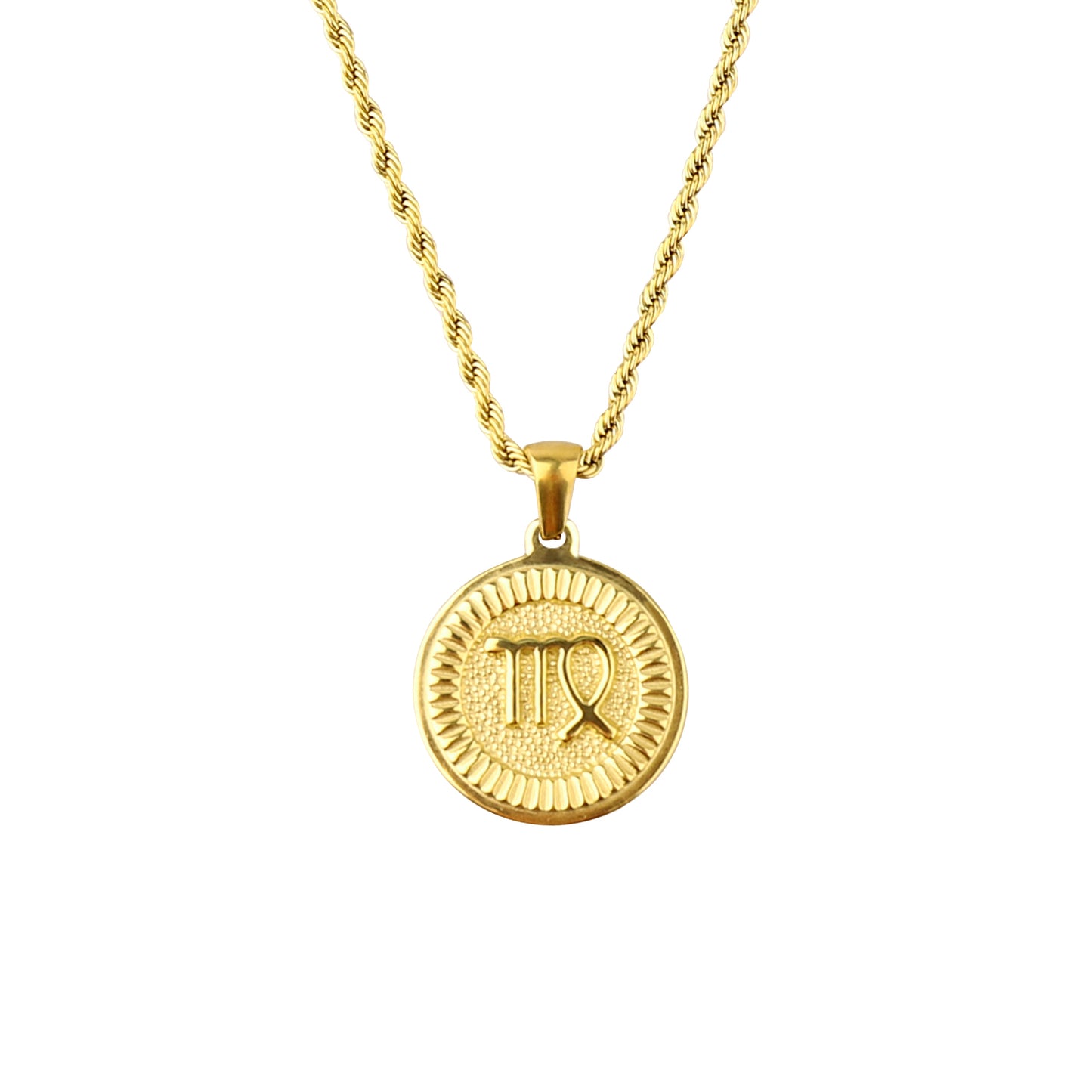 Constellation Pendant Fashion Necklace Gold Zodiac Necklace (Unisex) Jewellery gold pendant necklaces