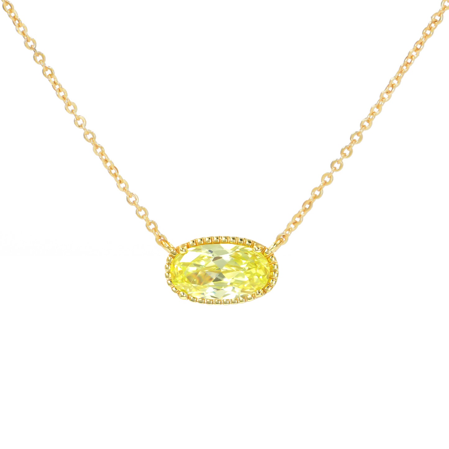 BlissBling Personalized Birthstone Design Women Pendant Jewelry with Collar, Artificial Gemstone Decor, Elegant Charm for Daily Clothing Decor, Gift birthstones