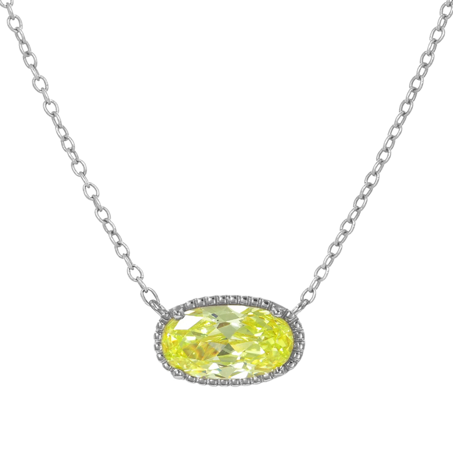 BlissBling Personalized Birthstone Design Women Pendant Jewelry with Collar, Artificial Gemstone Decor, Elegant Charm for Daily Clothing Decor, Gift birthstones