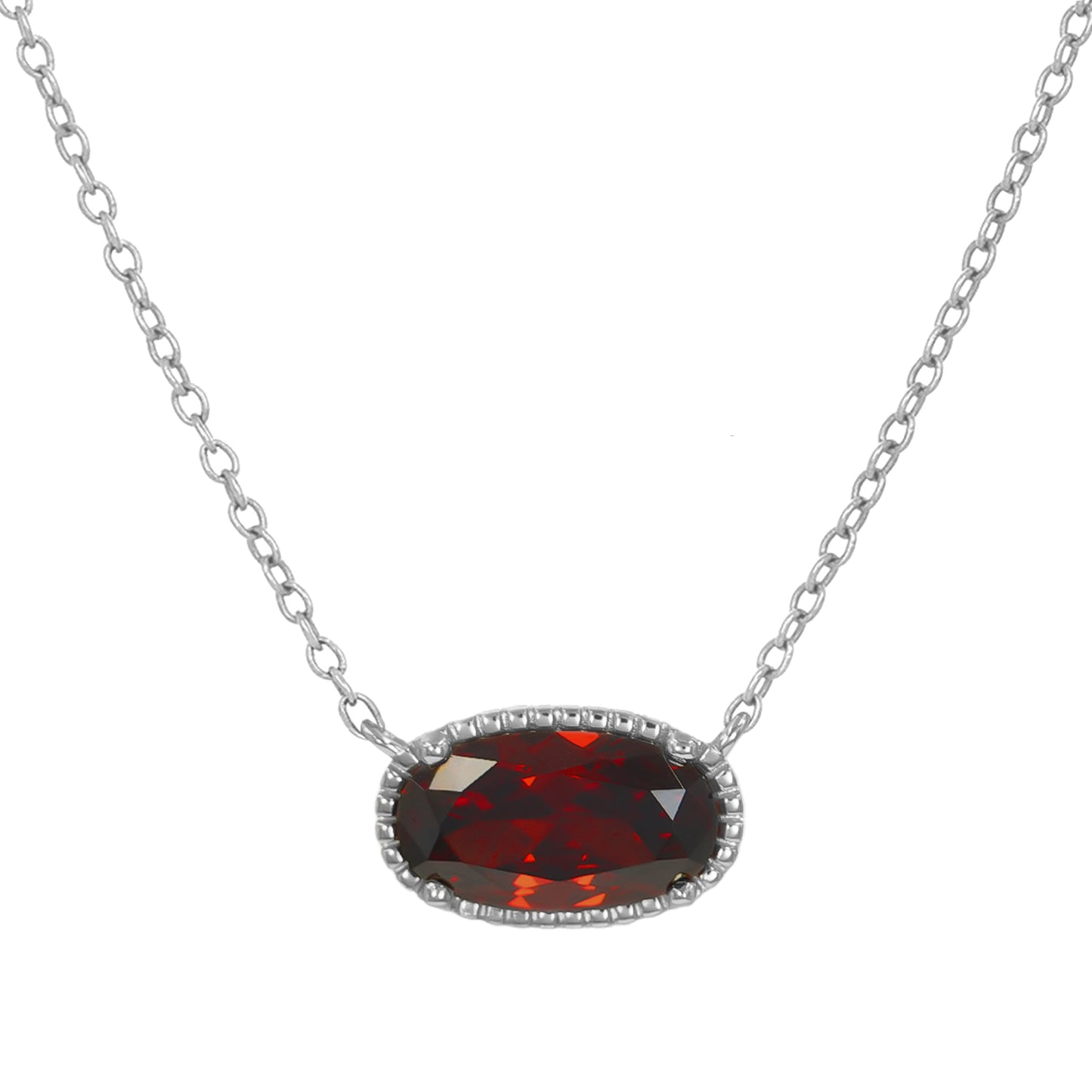BlissBling Personalized Birthstone Design Women Pendant Jewelry with Collar, Artificial Gemstone Decor, Elegant Charm for Daily Clothing Decor, Gift birthstones