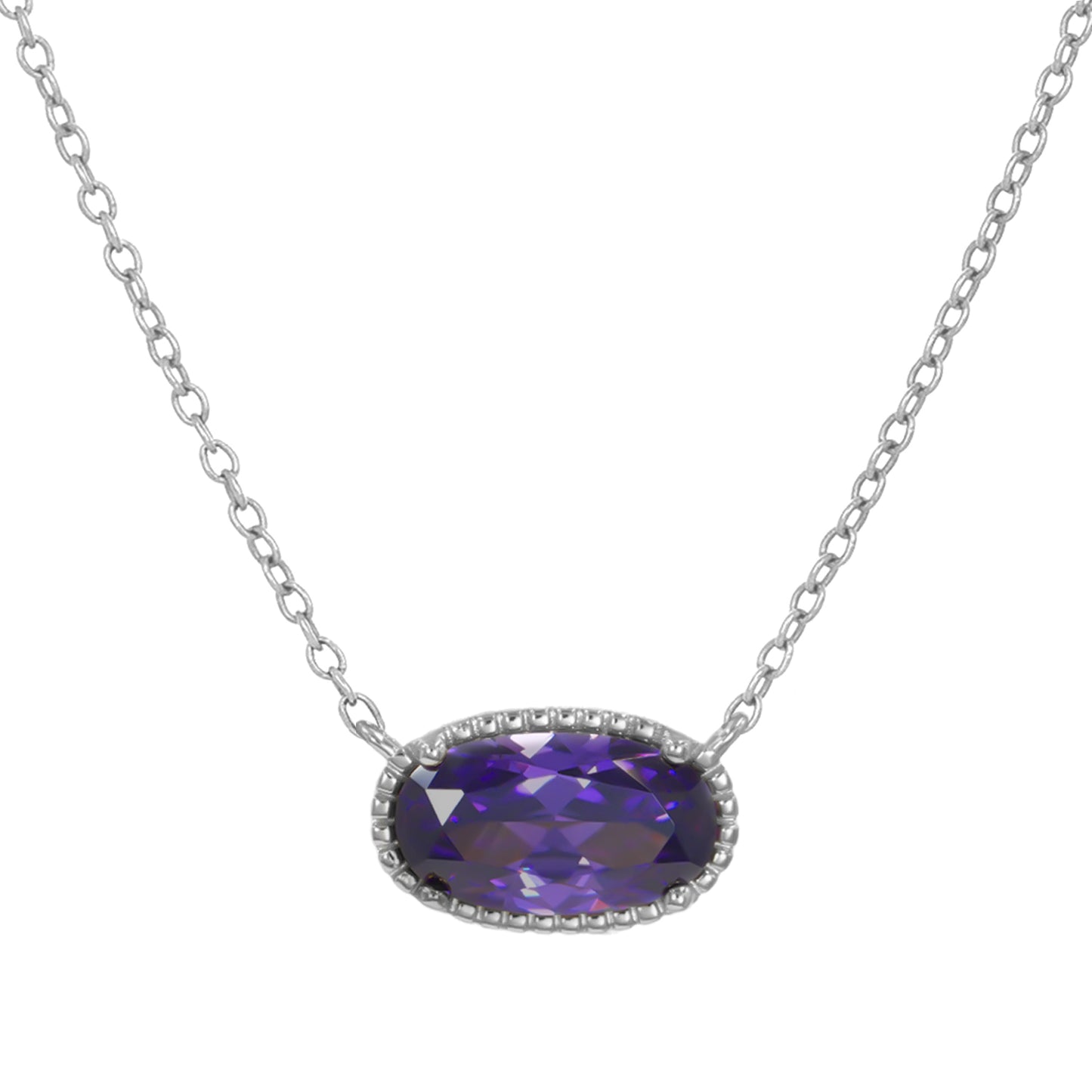 BlissBling Personalized Birthstone Design Women Pendant Jewelry with Collar, Artificial Gemstone Decor, Elegant Charm for Daily Clothing Decor, Gift birthstones