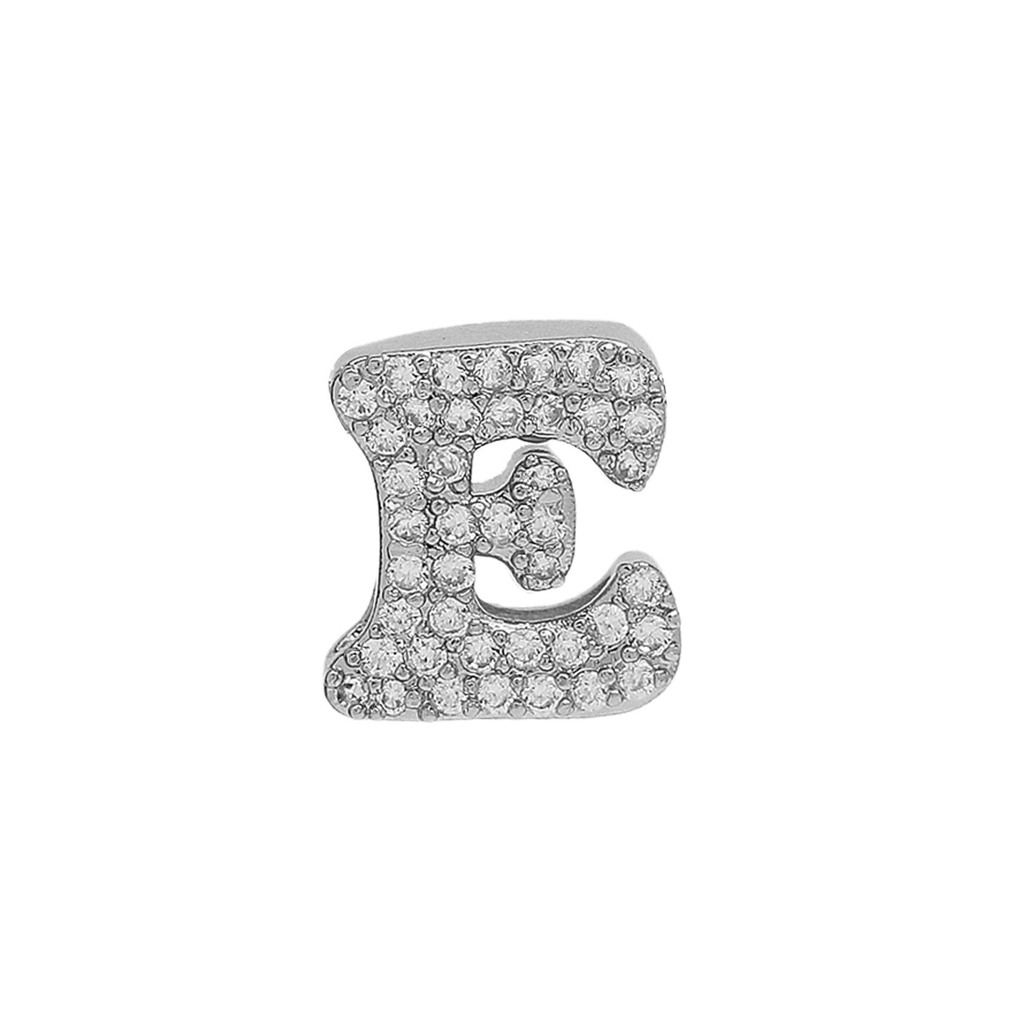 26 Alphabet Charms DIY Name Necklace 18k Gold Plated Brass Micro Inlaid Jewelry Unique Handmade Personalized Gift for Women Custom