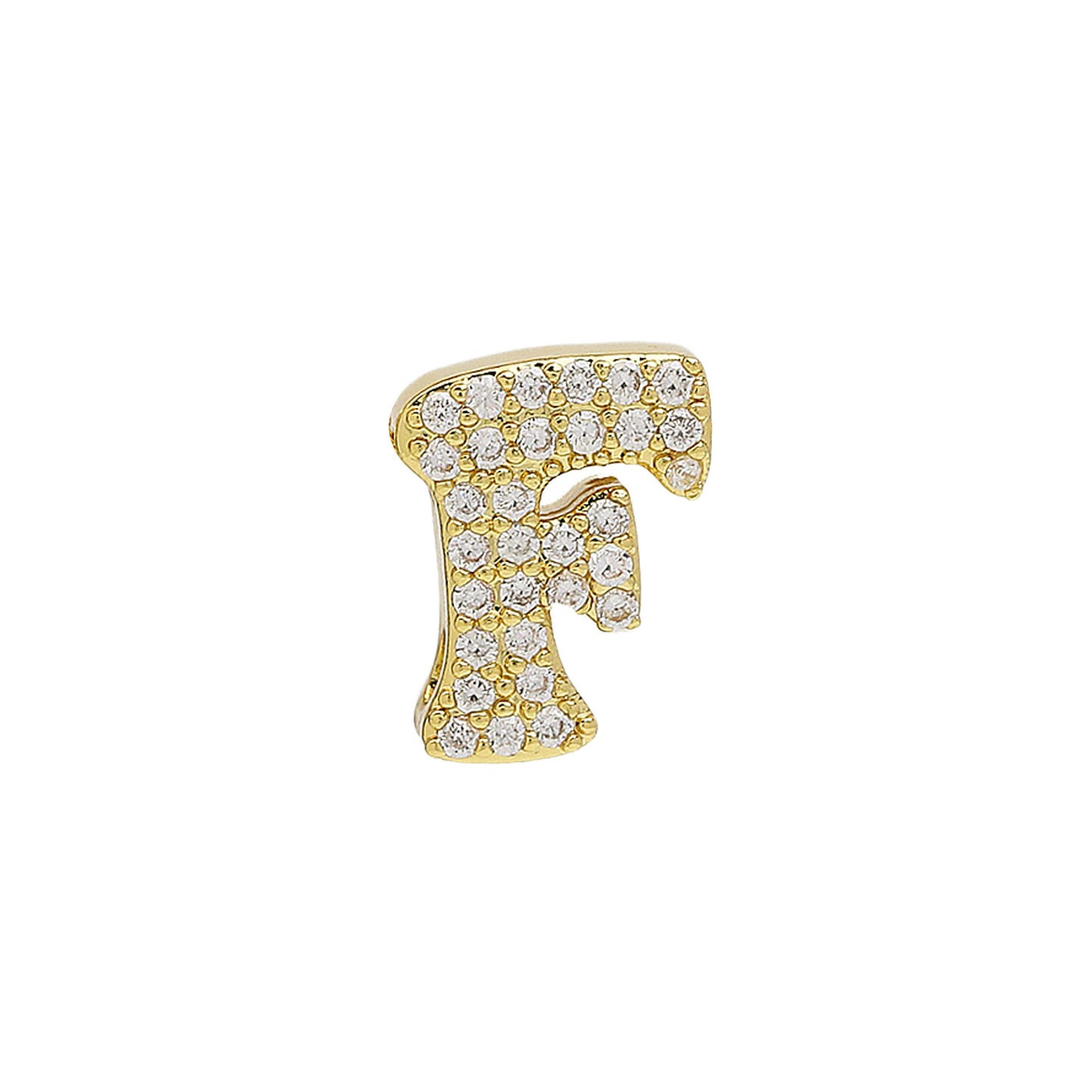 26 Alphabet Charms DIY Name Necklace 18k Gold Plated Brass Micro Inlaid Jewelry Unique Handmade Personalized Gift for Women Custom