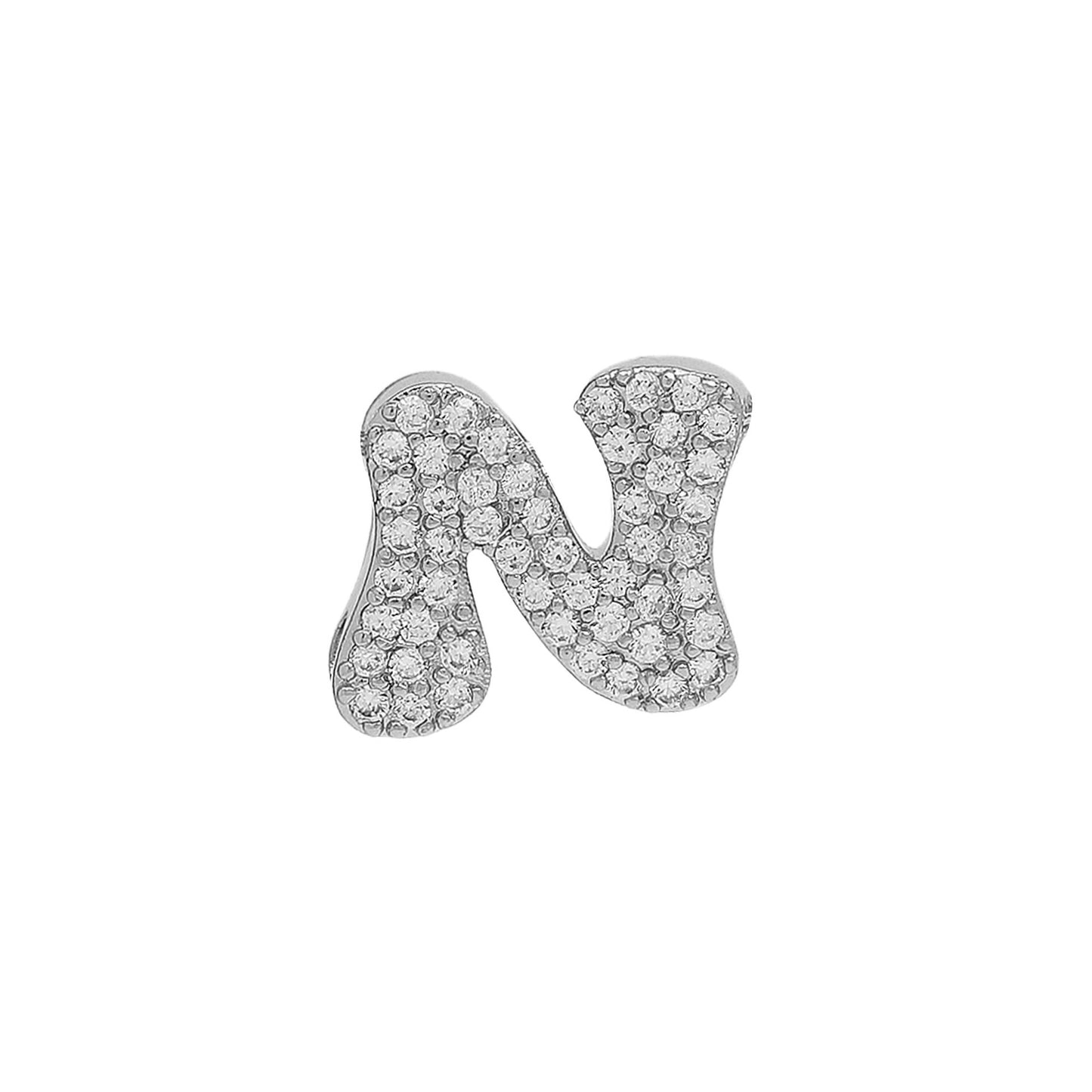 26 Alphabet Charms DIY Name Necklace 18k Gold Plated Brass Micro Inlaid Jewelry Unique Handmade Personalized Gift for Women Custom