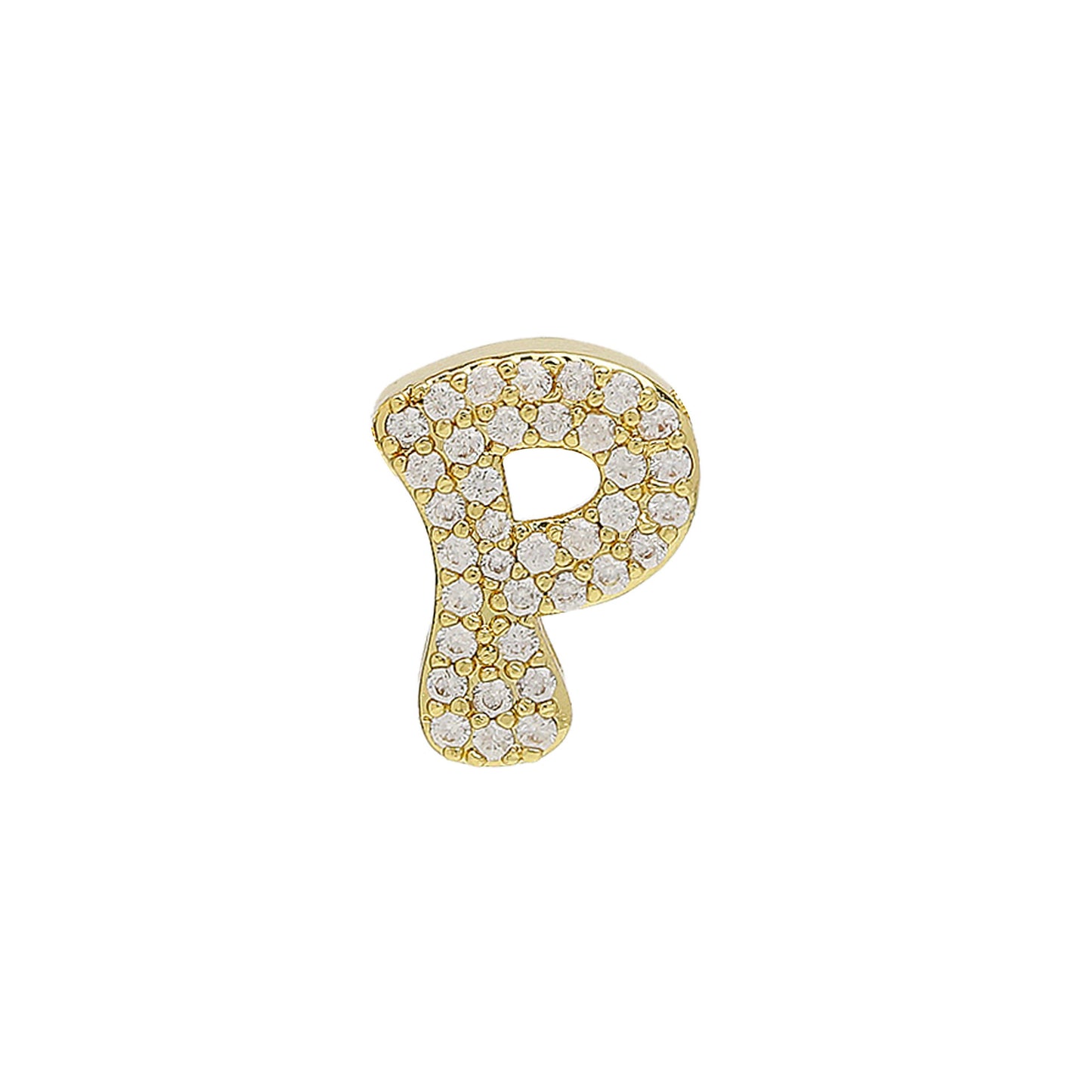 26 Alphabet Charms DIY Name Necklace 18k Gold Plated Brass Micro Inlaid Jewelry Unique Handmade Personalized Gift for Women Custom