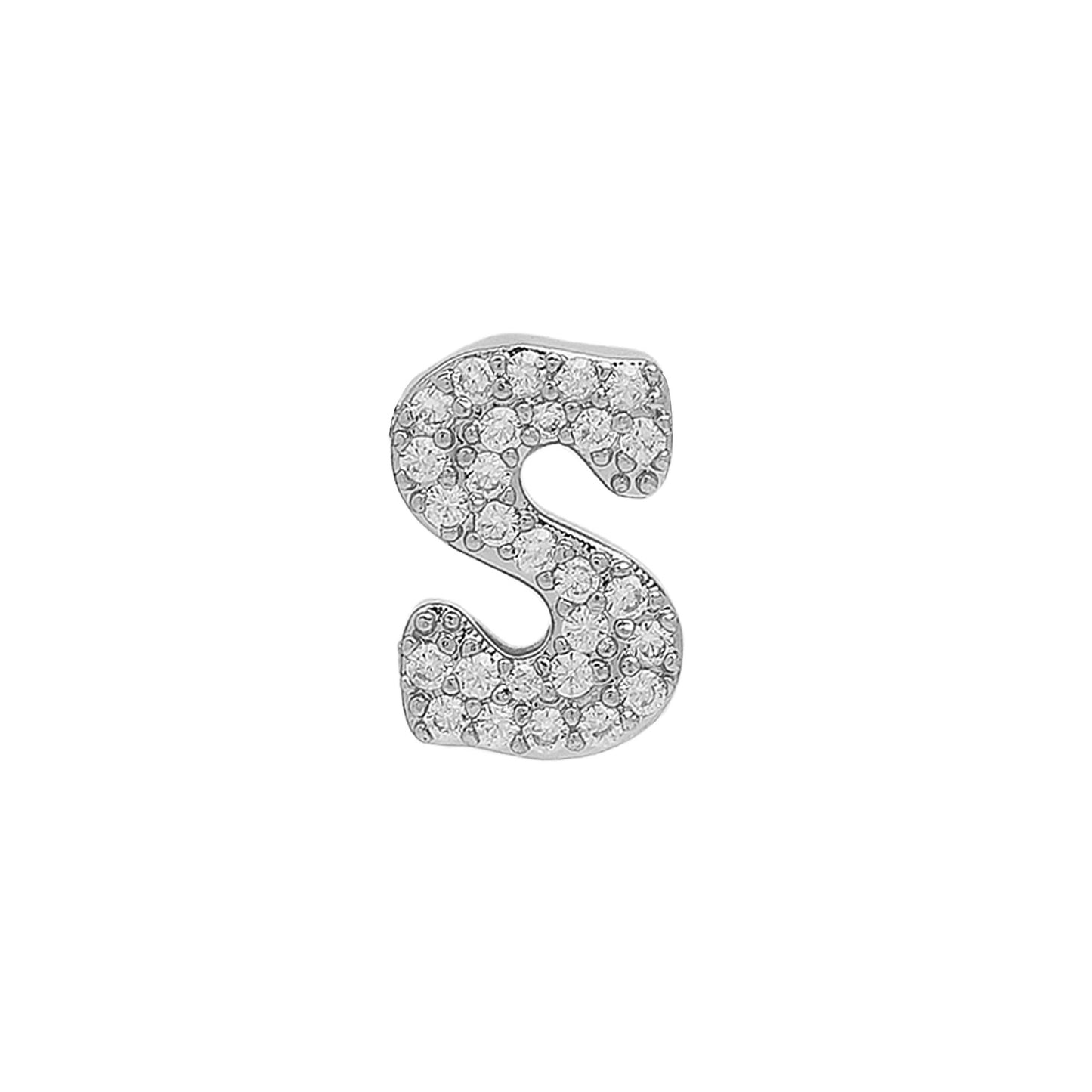 26 Alphabet Charms DIY Name Necklace 18k Gold Plated Brass Micro Inlaid Jewelry Unique Handmade Personalized Gift for Women Custom