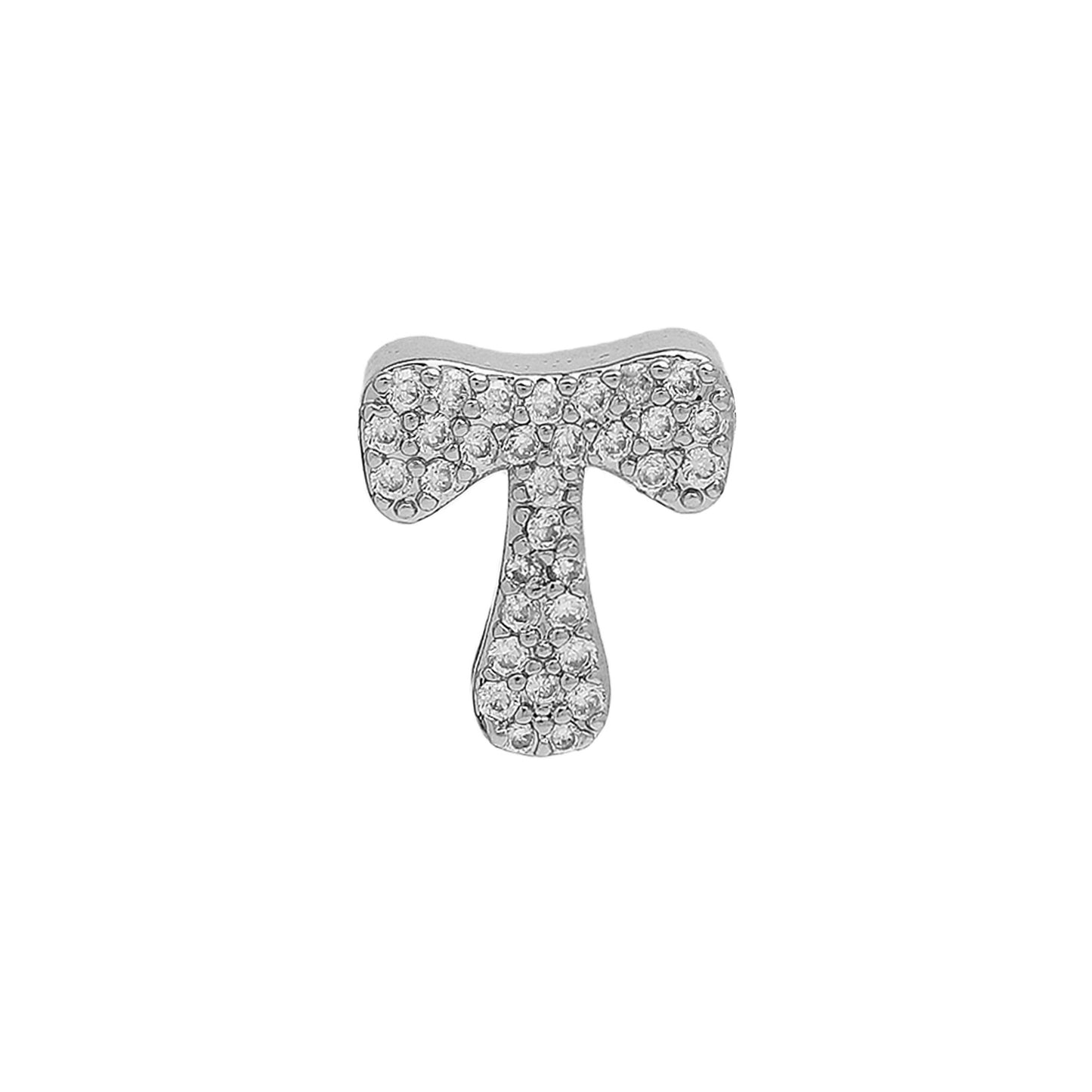 26 Alphabet Charms DIY Name Necklace 18k Gold Plated Brass Micro Inlaid Jewelry Unique Handmade Personalized Gift for Women Custom