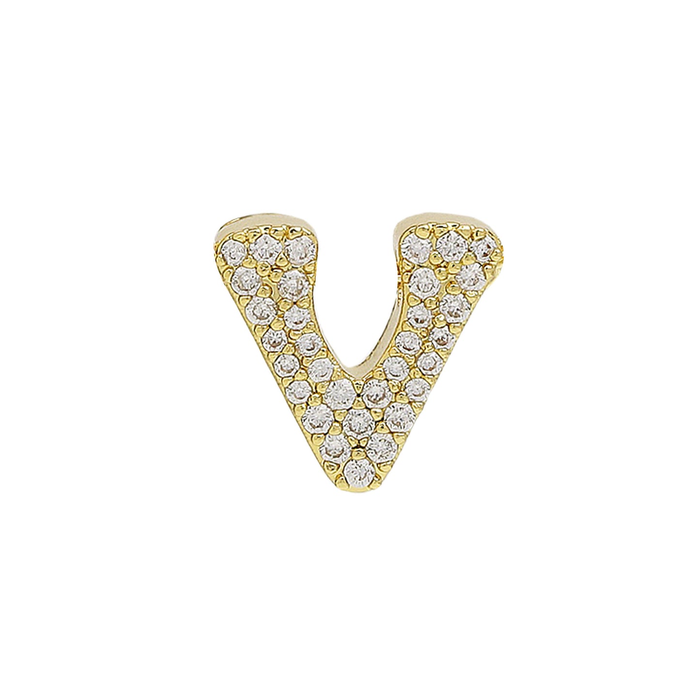26 Alphabet Charms DIY Name Necklace 18k Gold Plated Brass Micro Inlaid Jewelry Unique Handmade Personalized Gift for Women Custom