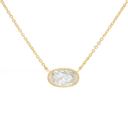 Valentine's Day Gift Necklace - 18-Inch Silver/Gold Plated Chain with Infinity Pendant & Birthstone Crystals, Adjustable Chain Length 16.9+1.9 inches